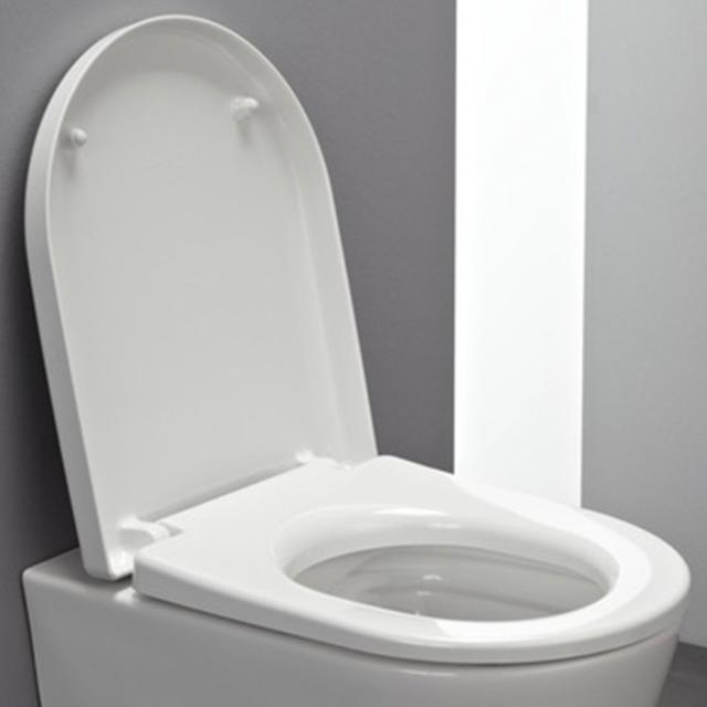 LAUFEN Pro toilet seat with lid for visible fitting white, with soft-close