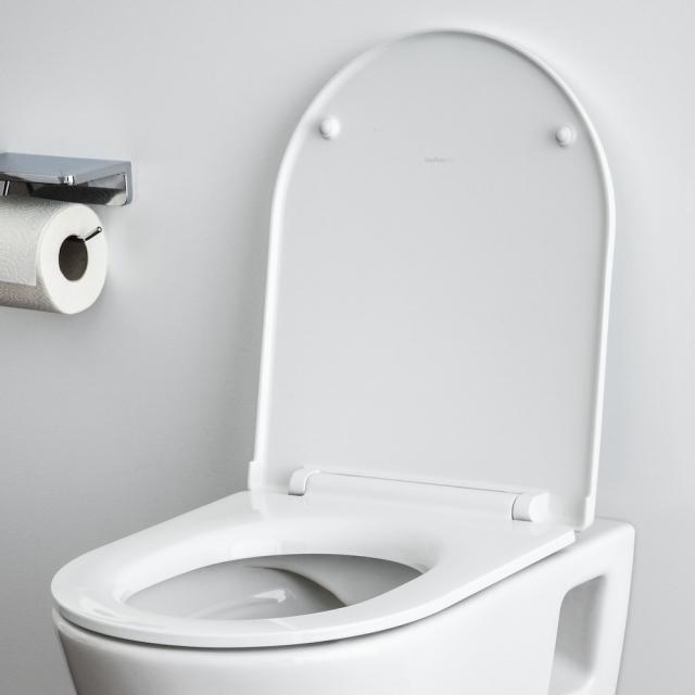 LAUFEN Pro toilet seat with slim lid without soft-closing mechanism