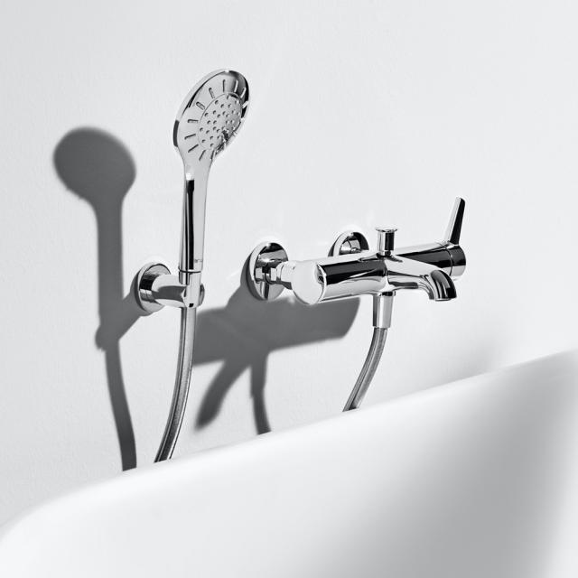 LAUFEN PURE exposed bath fitting, with shower set