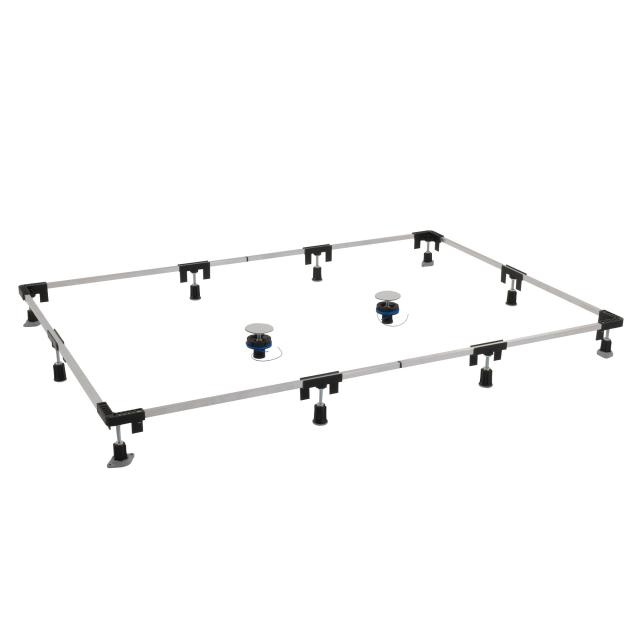 LAUFEN Solutions Marbond installation frame for shower trays up to 120 x 200