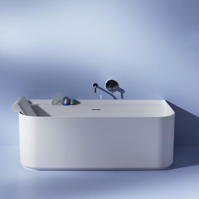 LAUFEN SONAR back-to-wall bath with panelling