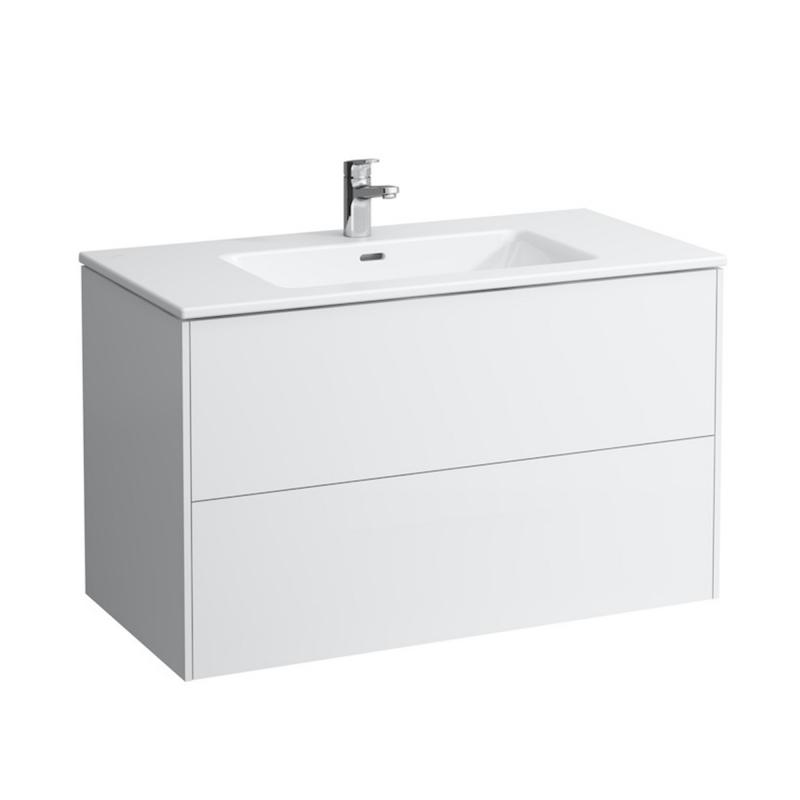 LAUFEN Pro S Lavabo avec meuble sous-lavabo Base, 2 tiroirs, H8649622611041