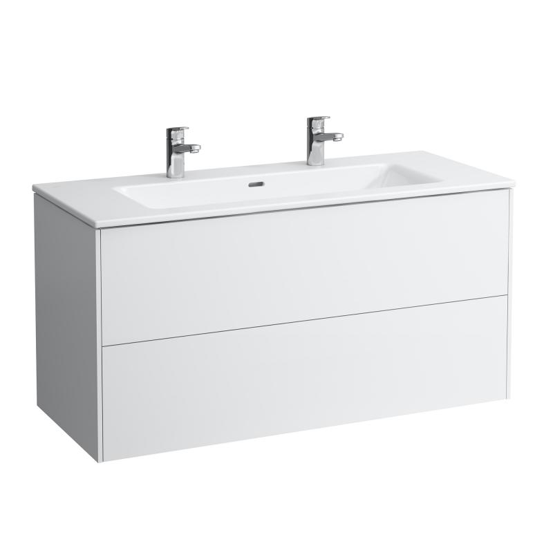 LAUFEN Pro S Lavabo avec meuble sous-lavabo Base, 2 tiroirs, H8649632611071
