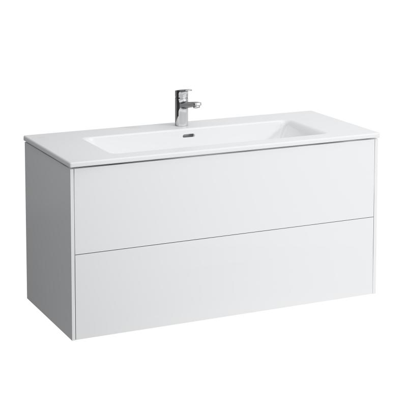 LAUFEN Pro S Lavabo avec meuble sous-lavabo Base, 2 tiroirs, H8649632601041