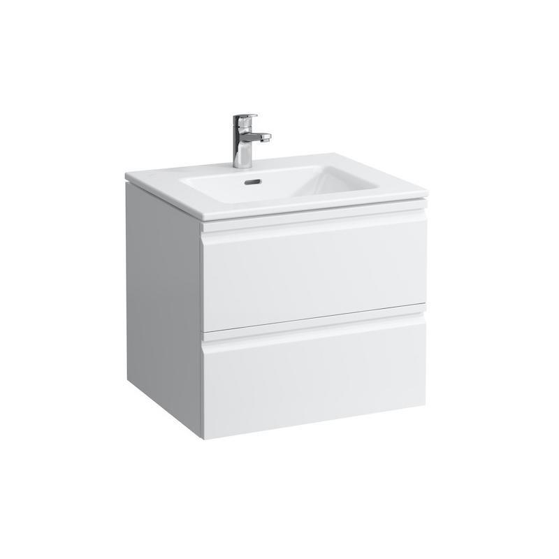 LAUFEN Pro S Lavabo avec meuble sous-lavabo, 2 tiroirs, H8619614631041