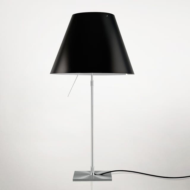 Lindby Lampada con morsetto da tavolo Milow, bianco, metallo, altezza