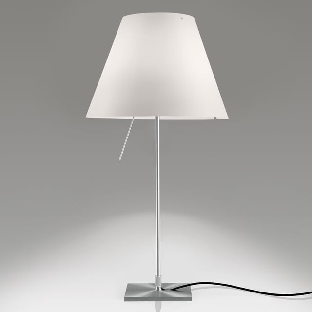 Lampada Da Tavolo Vintage LUXXO A Tubo In Rame – Attacco E27 – Interruttore Su Cavo – Stile Industriale Per Comodino E Scaffali