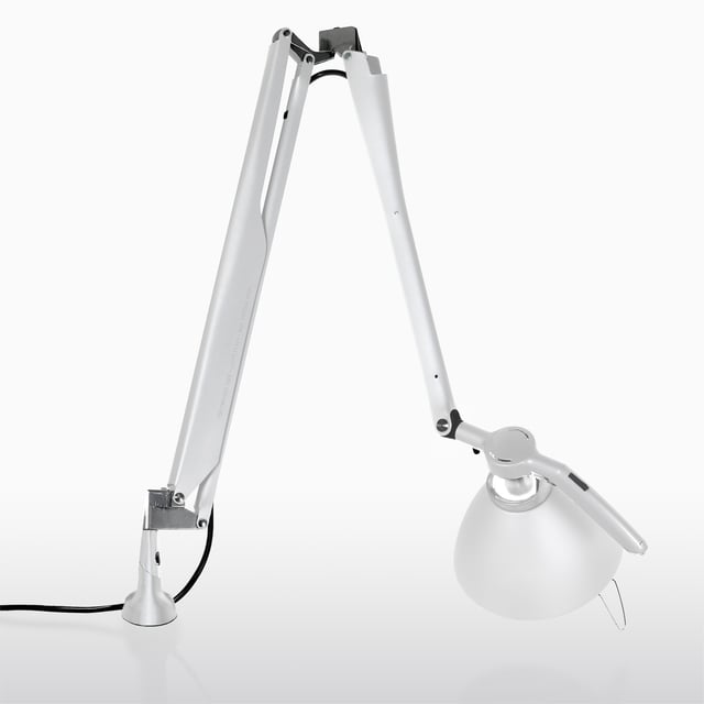 Paulmann Junus Lampe Enfichable Bras Flexible – 20W Max E14, Blanc Métal & Plastique – Idéale Lecture & Chevet