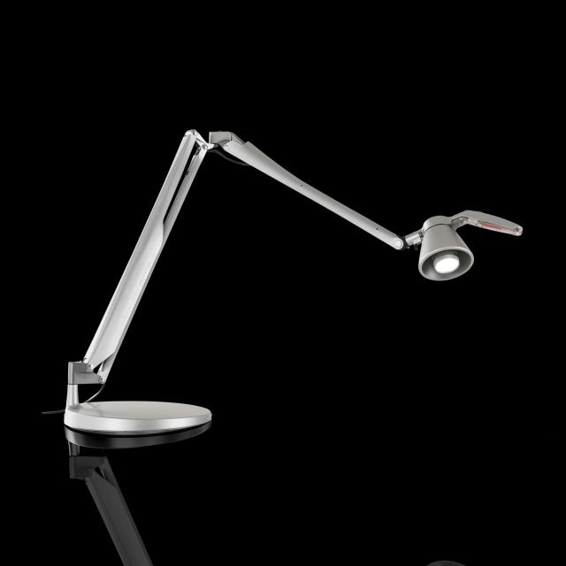LUCEPLAN Fortebraccio LED table lamp with universal joint and on/off switch