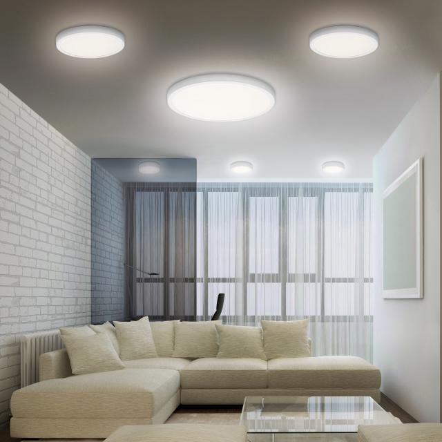 LEDVANCE Smart+ Surface LED ceiling light with dimmer and CCT, round