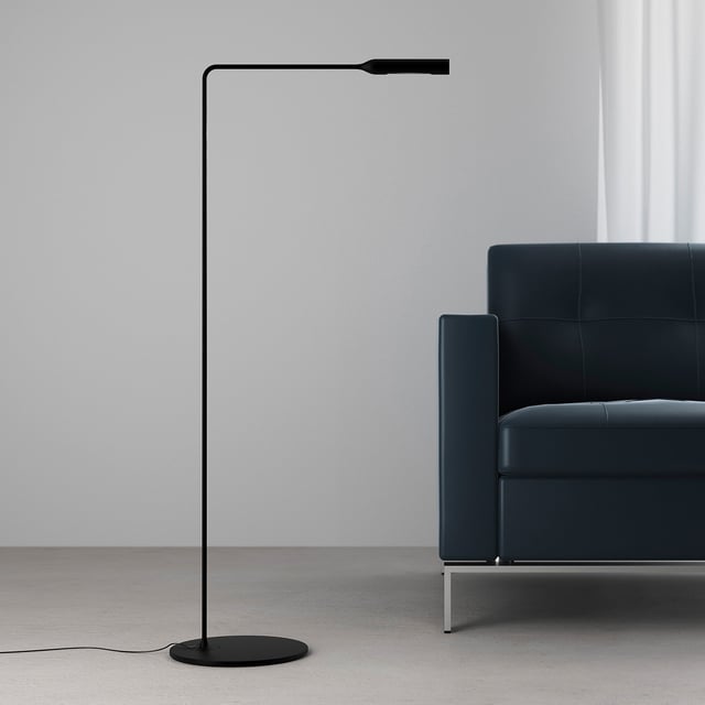 Luce E Design Lampada Da Lettura LED KANT – 2,4W 4000K, Luce Naturale, 240 Lumen, Colore Nero, Dimensioni 34x15 Cm