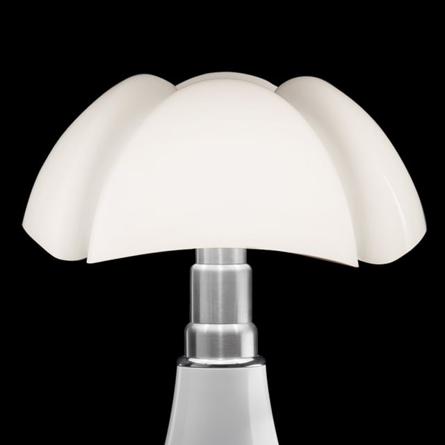 Lampada Mini Pipistrello Martinelli Luce – Bianca, Da Tavolo O Terra, Design Iconico - 3