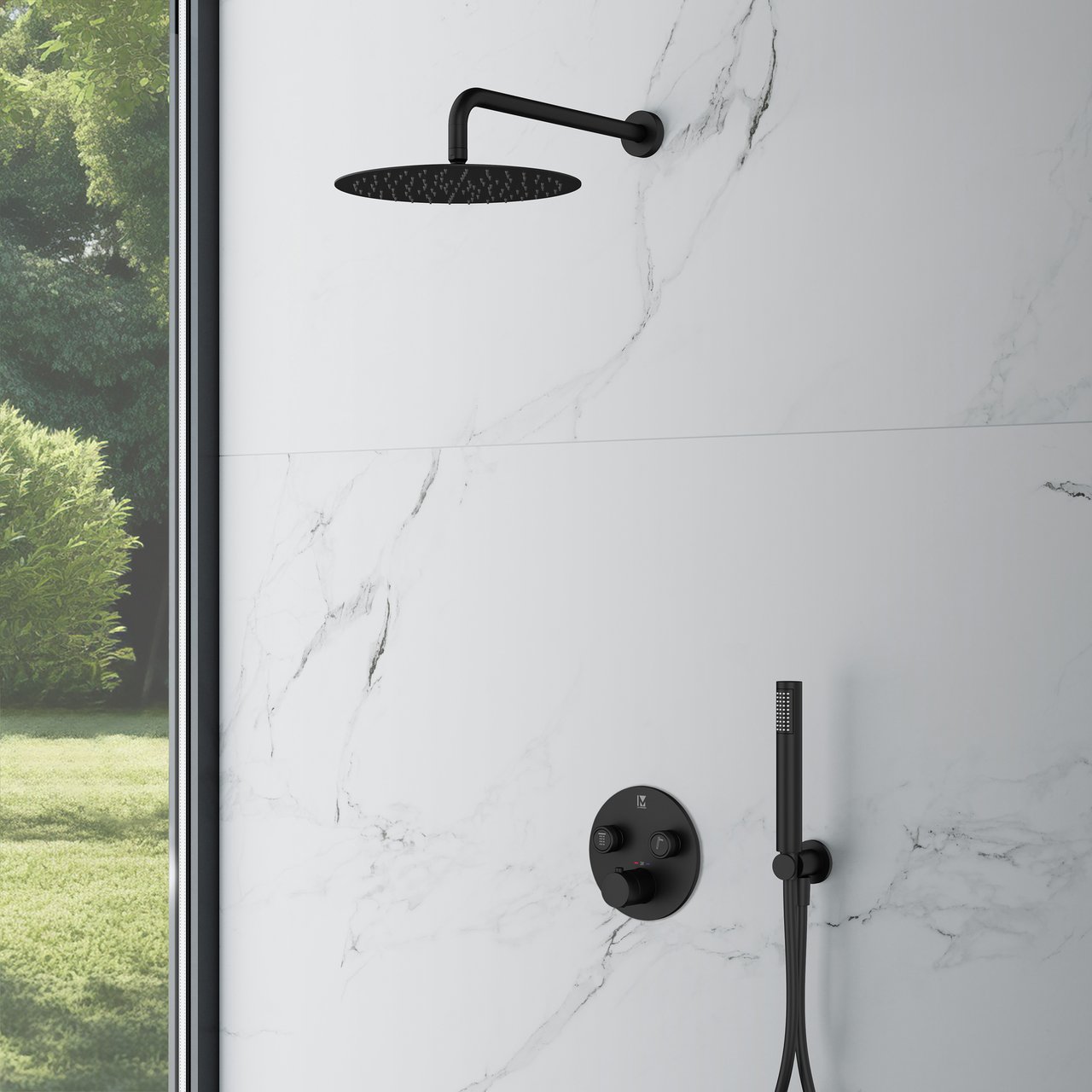Tuyau De Douche Métallique DELUXE 300 Cm - Avec économiseur D'eau, Double Agraffe Santras 13410-300