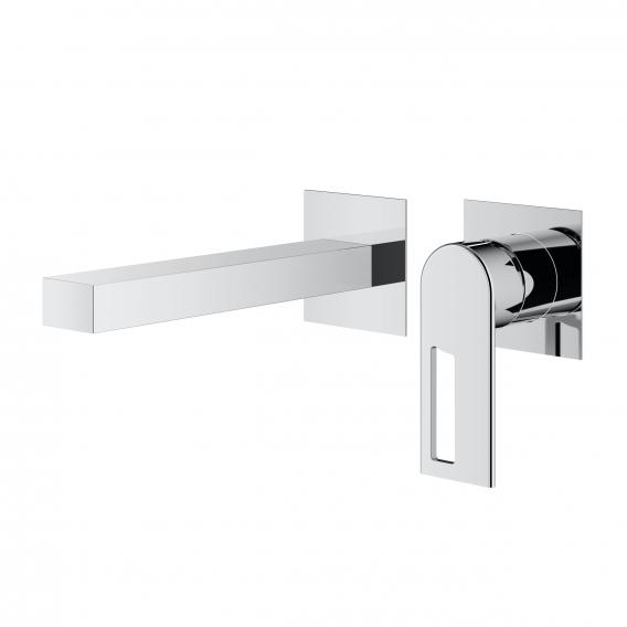 Mariner Otto wall-mounted basin mixer projection: 170 mm, includes concealed installation unit chrome