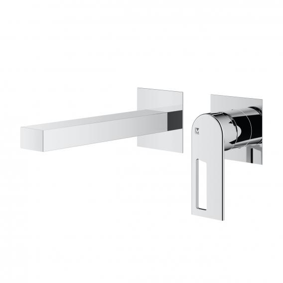 Mariner Otto wall-mounted basin mixer projection: 200 mm, for concealed installation unit chrome