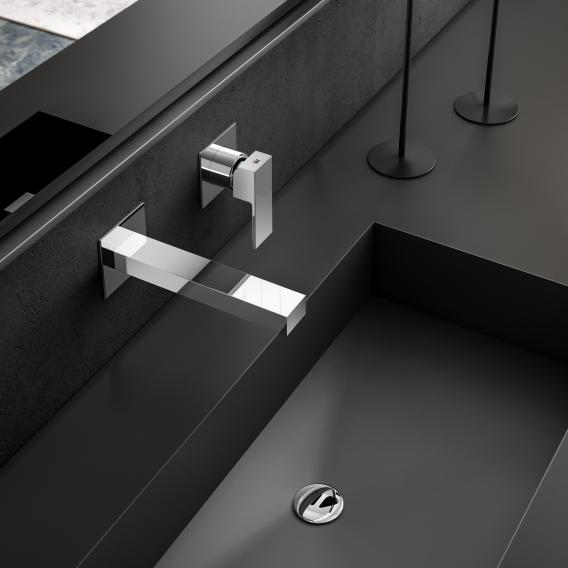 Mariner Quadra wall-mounted basin fitting projection: 200 mm, for concealed installation unit chrome