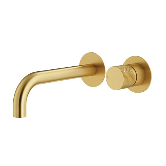 Rubinetto Da Bagno Diffuso Rubinetto Per Lavabo A 3 Fori Da Piano Con Scarico Automatico HERMES Rubinetto Due Maniglie