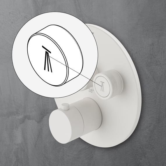 Pack De 2 Couvre-jets Pour Spa/bain à Remous - Blanc, 67mm, Push-fit - Avec Globes Oculaires - Marque Pegasus