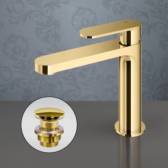 Rubinetto Miscelatore Per Parrucchiere - Tubo Lungo 150 Cm, Valvola Per Lavabo Shampoo E Sedia, Facile Installazione