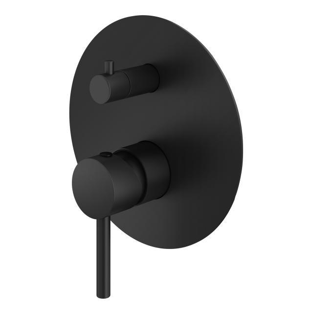 Mariner Logica bath/shower mixer for 2-3 outlets, for concealed installation unit matt black