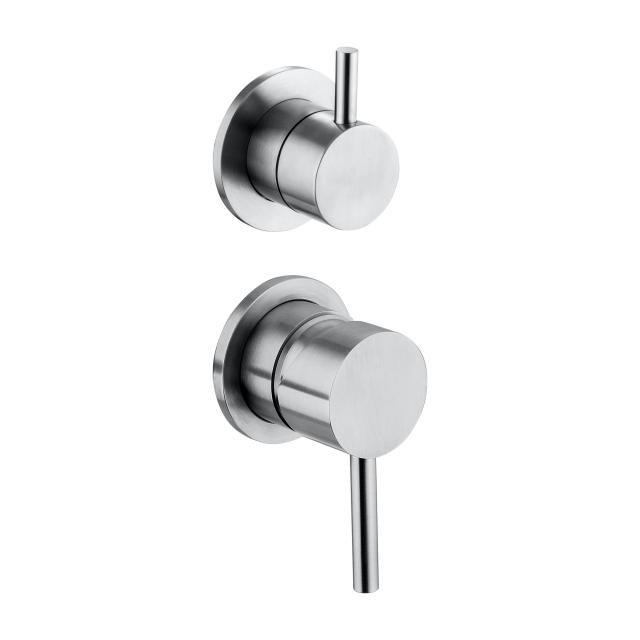 Mariner Logica Inox bath/shower fitting for 2-3 outlets, includes concealed installation unit