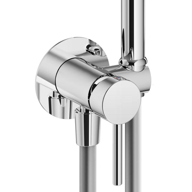 robinet de bidet de toilettes Robinet inverseur 3 voies en forme de T en acier inoxydable 304 pour tuyau de douche angulaire 