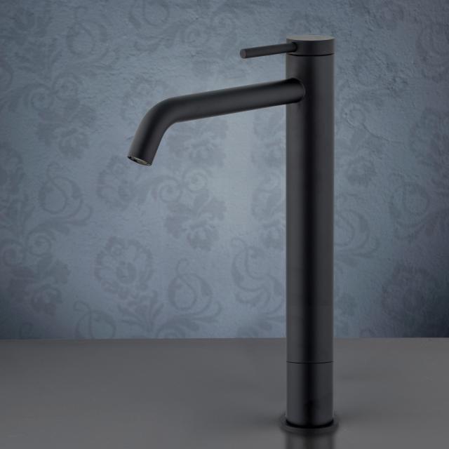 Mariner Logica Robinet de lavabo XL avec gorge surélevée noir mat