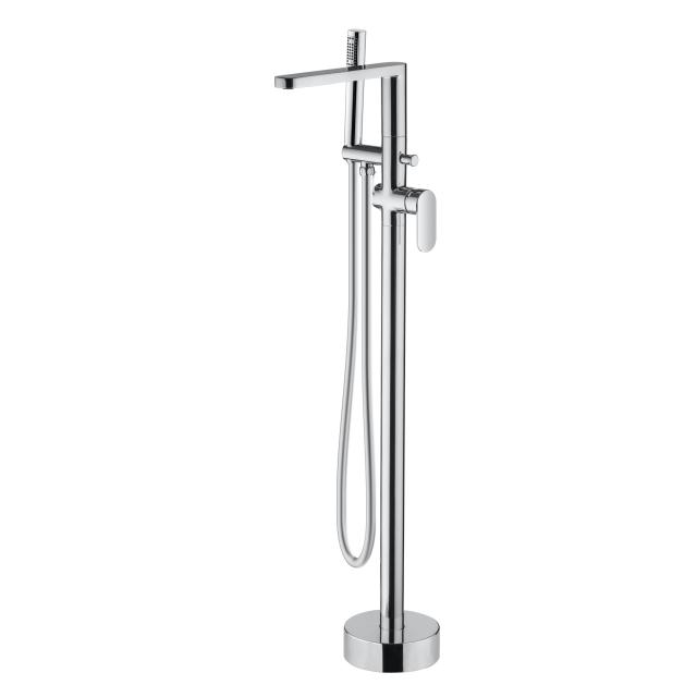 Mariner Uno freestanding bath mixer, includes concealed installation unit chrome