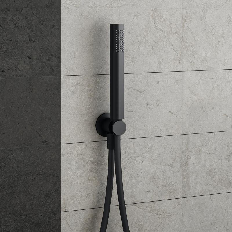 Mariner Logica Kit de douche avec raccord mural coudé et support de douchette, WLS3001-NO