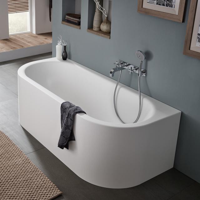 Mauersberger chios 2 back-to-wall bath with panelling