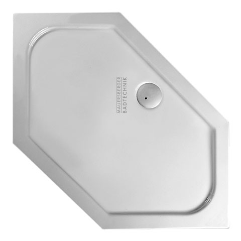 Mauersberger cissus flat special shower tray white