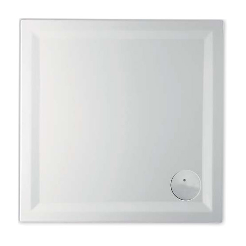Mauersberger litop superflat square/rectangular shower tray white