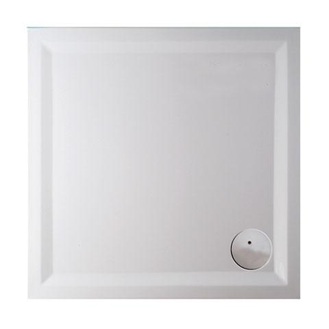 Mauersberger localis superflat square/rectangular shower tray white