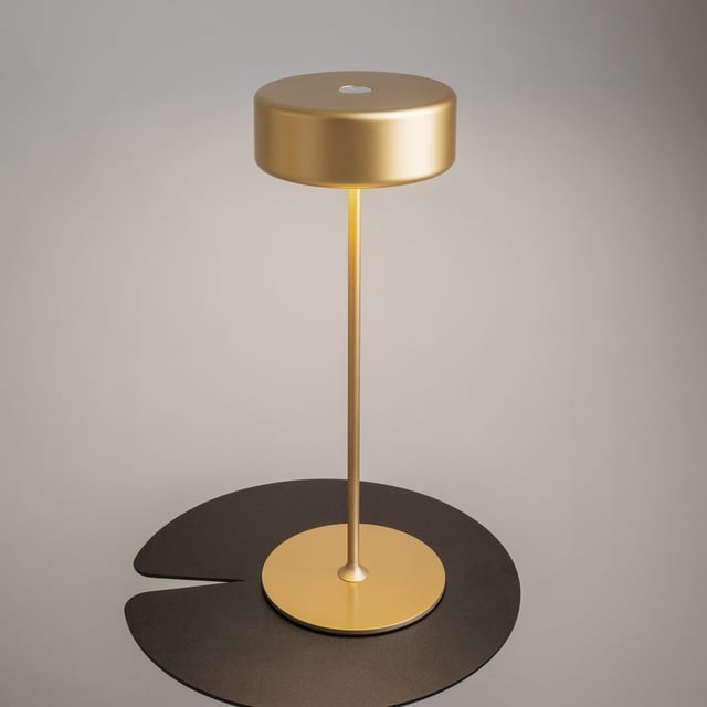 Lix lampada da tavolo ricaricabile, LED dimmerabile, satinato