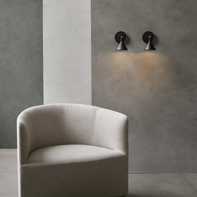 Menu Cast Sconce wall light with supply line