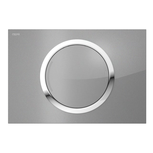 Mepa MEPA Zero Betätigungsplatte silber/chrom - 421861 | REUTER
