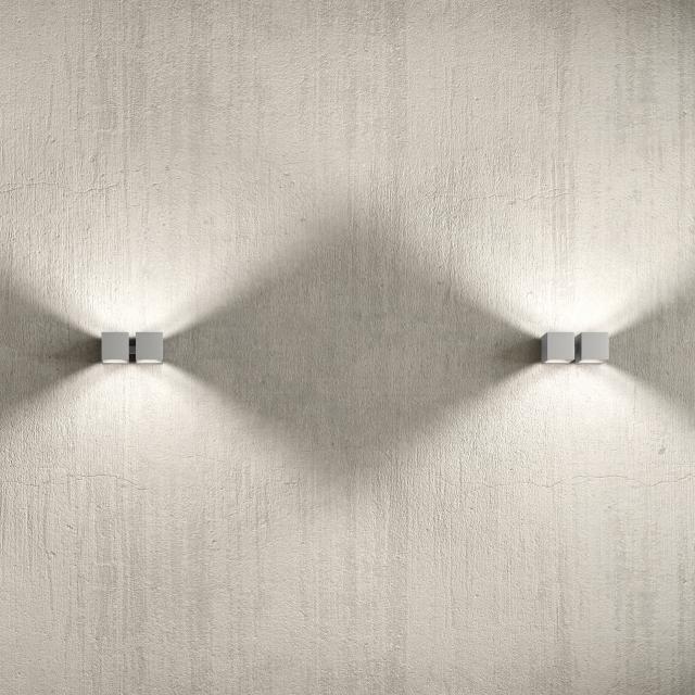 Milan Dau LED wall light 2 heads