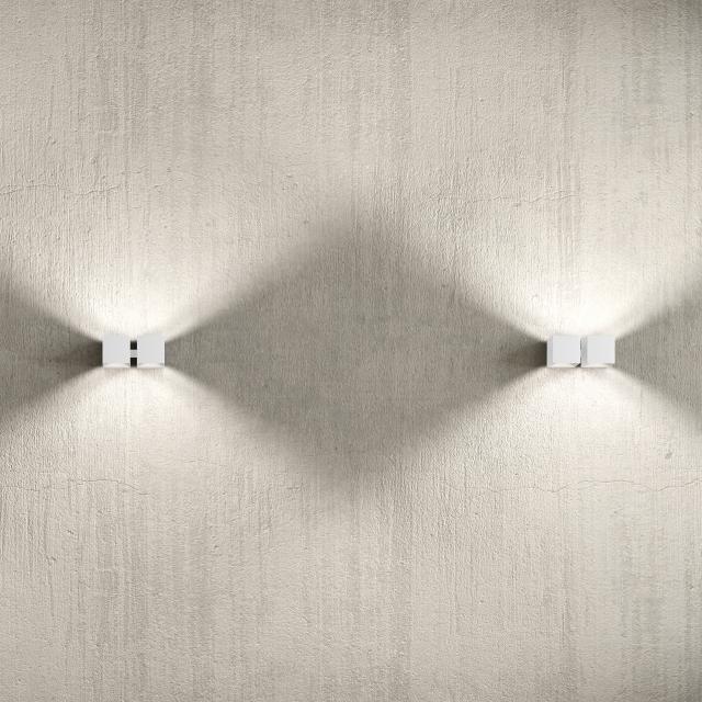 Milan Dau LED wall light 2 heads