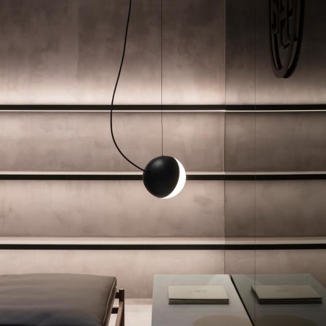 Milan Half pendant light without canopy
