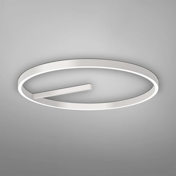 LED Plafonnier à Intensité Variable 'Thalina' En Métal Pour Salon Salle A Manger 86415632