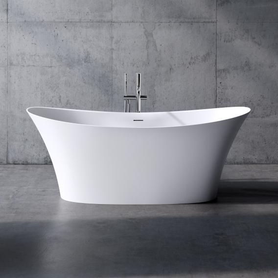 neoro n50 freestanding bath L: 173 W: 85 H: 66.5 cm, with easy-care surface