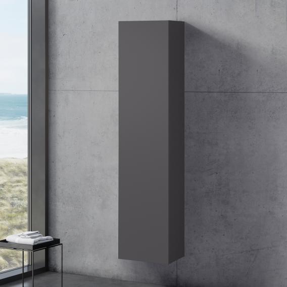 neoro n50| n50T46 tall unit with mirror inside and 1 door matt graphite