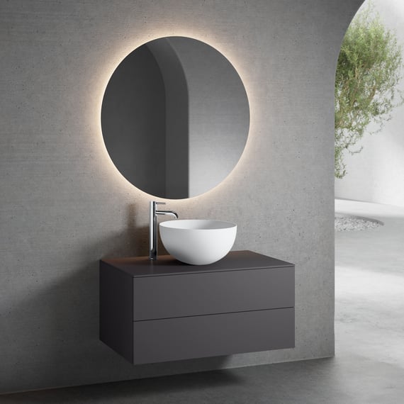 Miroir Miroir avec éclairage intégré By GAROFOLI