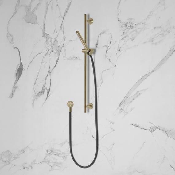 Barre De Support Pour écran De Douche SVNR - Acier Inoxydable 500mm - Rotative 180° - Pour Verre De 8 à 10mm