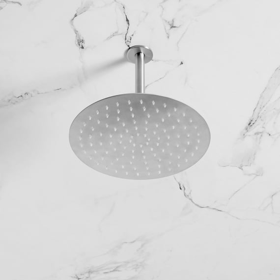 Portapentole Da Soffitto Enclume Premier, Ovale 4 Piedi, In Acciaio Inox 304, 122x43x56 Cm, Con Ganci, Made In USA - 2