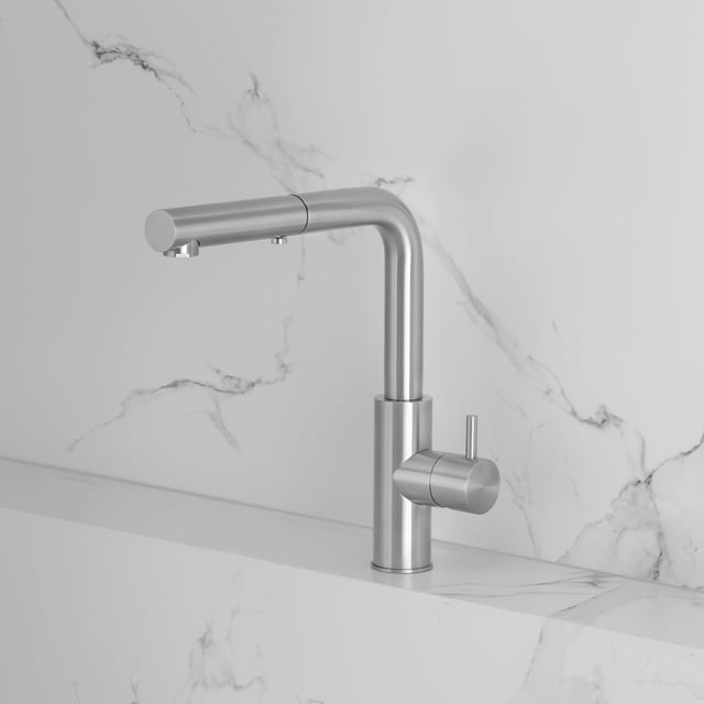 Drink Pod Termico In Acciaio Inox 18/10, 0,3 L, Colore Spazzolato, Bottiglietta Sottovuoto Per Bevande Calde O Fredde