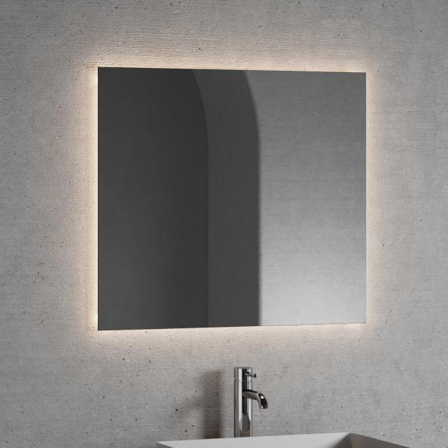 neoro n20 illuminated mirror W: 80 cm, with indirect lighting