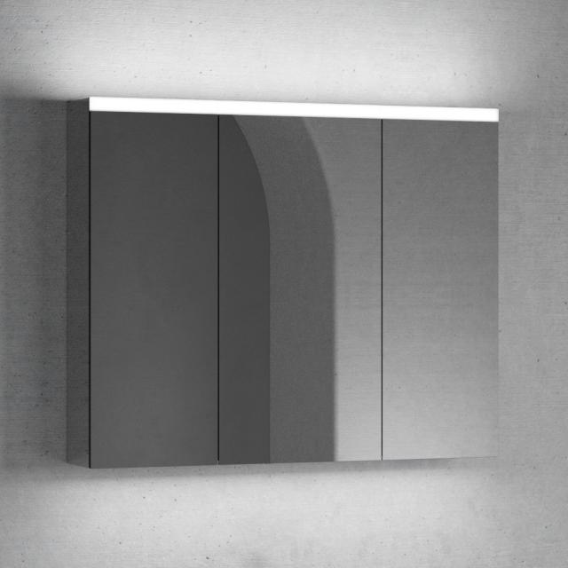 neoro n50 | n50T46 Armoire de toilette l : 100 cm, 3 portes, avec éclairage, pour la Suisse