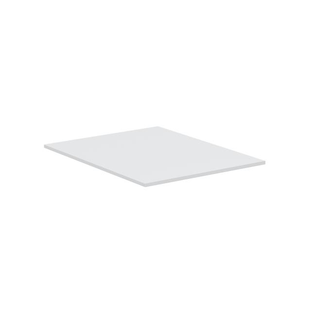 neoro n50 countertop for vanity unit, without cut-out matt white