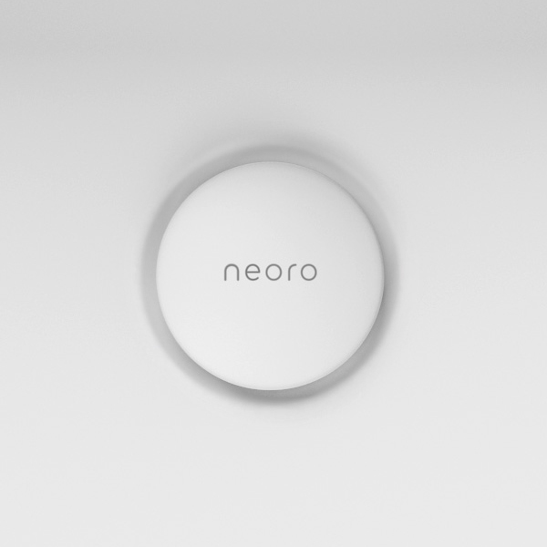 neoro n50 NeoCast always-open waste valve matt white